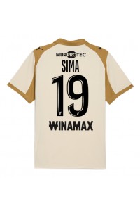 RC Lens Abdallah Sima #19 Jalkapallovaatteet Kolmaspaita 2025-26 Lyhythihainen